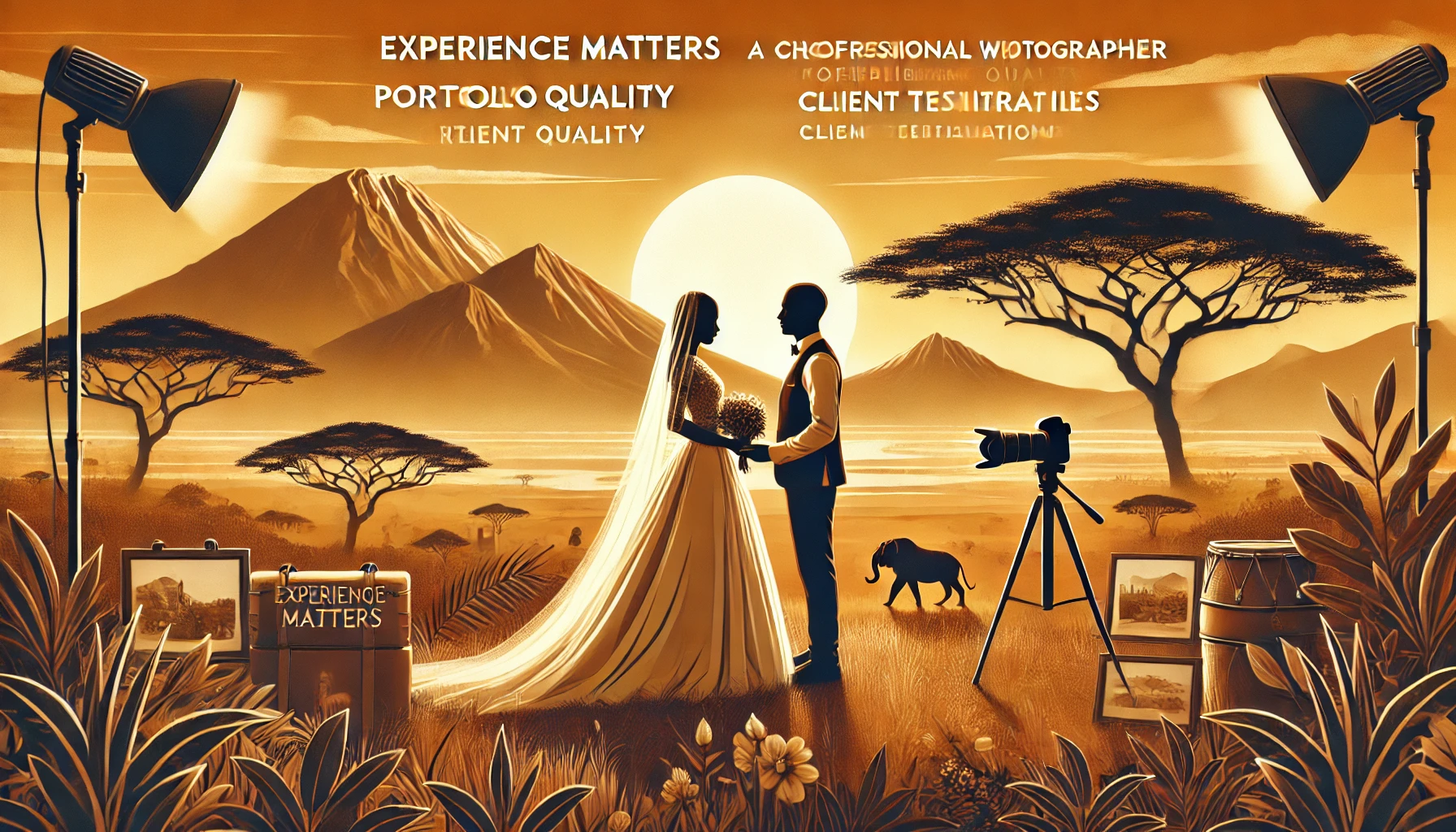 How to Choose a Professional Wedding Photographer in Kenya